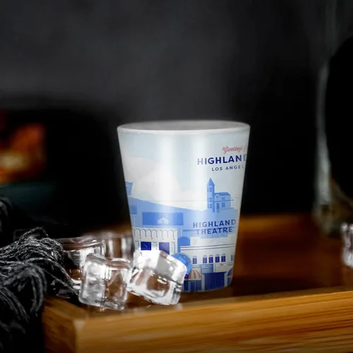 Miniatura 6 de AGH Vasos de chupito esmerilados por sublimación – 1.5 oz juego de 12 con base pesada para whisky, tequila, vodka, espresso