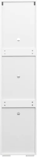 Miniatura 9 de Holaki Aparador LED de 67 pulgadas de alto con estantes de vidrio de 3 niveles, vitrina lateral frontal de alto brillo para oficina en casa, sala