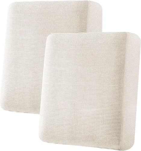 Miniatura 94 de H.VERSAILTEX Fundas Súper Elásticas para Asiento Individual, Fundas de Sofá, Fundas de Cojines, Juegos de Fundas, Tela Gruesa de Sarga con Textura