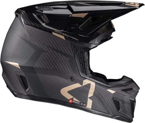 Miniatura 3 de Kit de casco Moto 9.5 con gafas IRIZ 6.5 Carbono
