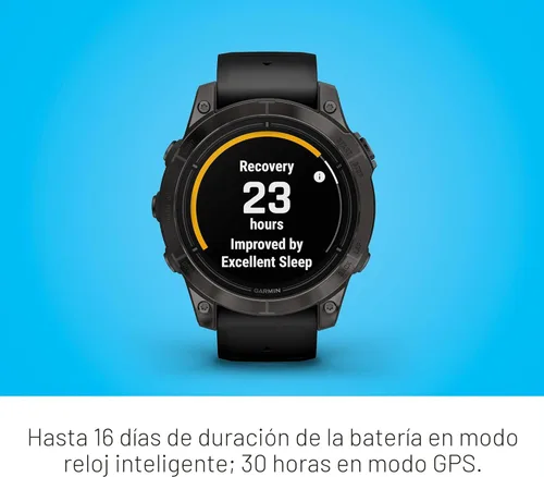 Miniatura 3 de Garmin epix Pro (Gen 2) Edición Zafiro, 47mm, Reloj inteligente de alto rendimiento, Tecnología de entrenamiento avanzada, Linterna incorporada