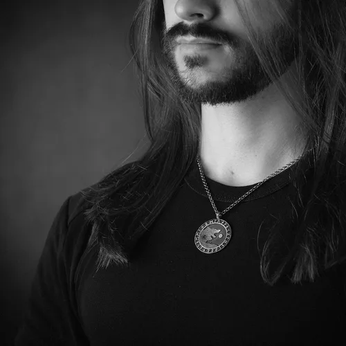 Miniatura 39 de Collar Yin Yang para hombre, joyería colgante de alta calidad de aspecto antiguo, regalos de Yin Yang, joyería vikinga para hombres