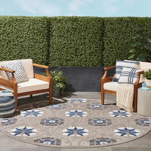 Miniatura 14 de Nourison Home Aloha - Alfombra de 2 pies 3 pulgadas x 8 pies, fácil de limpiar, no se desprende, para dormitorio, sala de estar, comedor y cocina