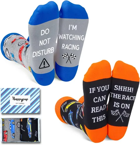 Zmart Divertidos calcetines de golf para hombre, diseño de abogado de pesca, regalos de Navidad novedosos para jugadores de golfistas en paquete de 2