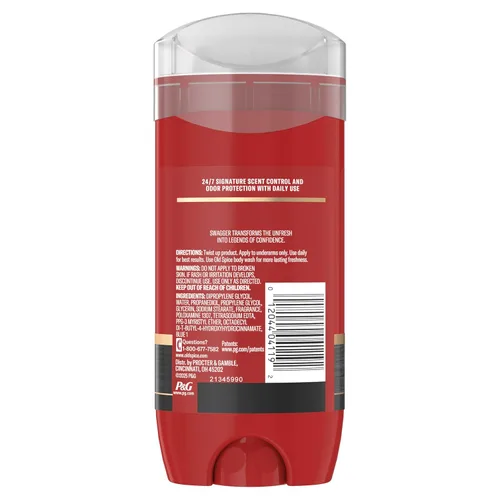 Miniatura 13 de Old Spice Desodorante sin aluminio para hombres, protección contra olores 24/7, frescura 24/7 y aroma duradero, Swagger con aroma a madera de cedro