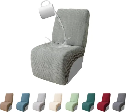 Miniatura 110 de Fundas de sofá reclinable seccional 100% impermeables para sofá reclinable en forma de L, funda de sofá modular de esquina en forma de L, fundas