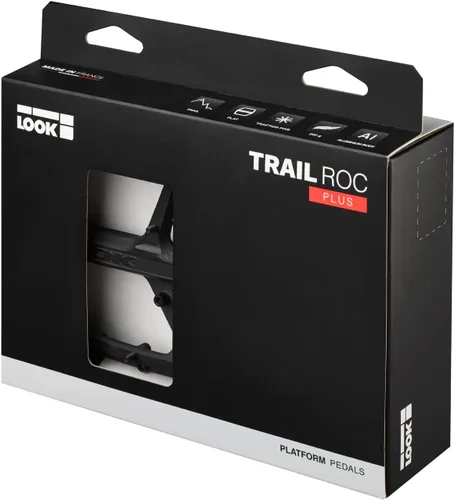 Miniatura 3 de LOOK Cycle Bicycle Pedals, Trail ROC+ MTB Pedals Negro