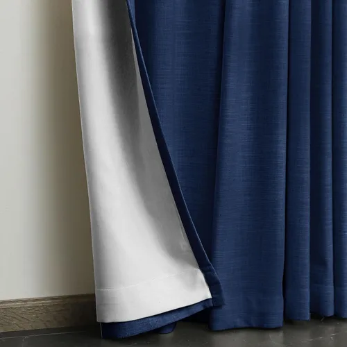 Miniatura 8 de Fcosie Juego de 2 paneles de cortinas opacas extralargas de 120 pulgadas de largo, cortinas de doble capa para oscurecer la habitación, paneles