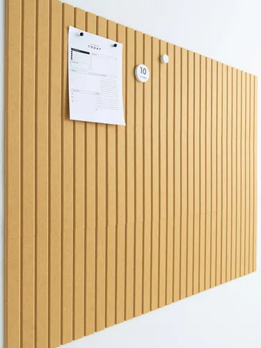 Miniatura 15 de VIVELDA Azulejos de fieltro para tablón de anuncios de 48 x 36 pulgadas, paquete de 12 tableros de corcho alternativos, certificado OEKO-TEX