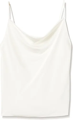 Miniatura 8 de The Drop Camiseta elástica sedosa con cuello de vaca Christy para mujer
