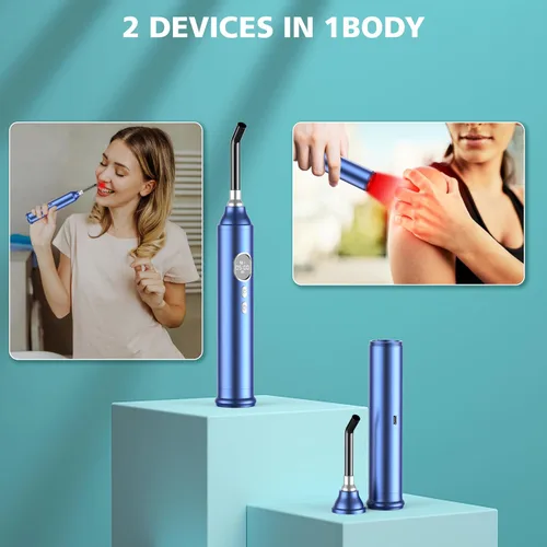 Miniatura 3 de Dispositivo de terapia de luz roja, azul oscuro