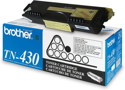 Brother Cartucho de tóner láser monocromático TN430, negro