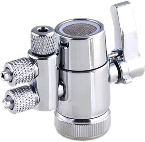 Miniatura 8 de Válvula desviadora de grifo con rosca hembra aireador M22, adaptador de grifo para tubería, conector de grifo para desviación de agua, grifo