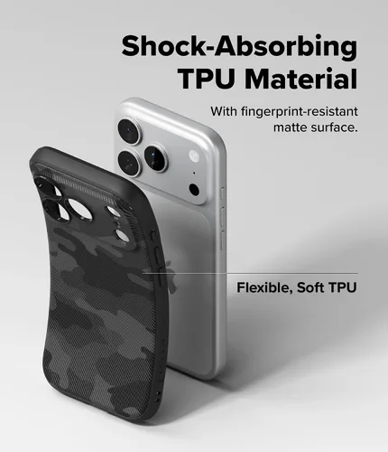 Miniatura 8 de Ringke Onyx - Funda para iPhone 17 Pro, [se siente bien en la mano] resistente al aceite y a la suciedad, cubiertas individuales para lentes