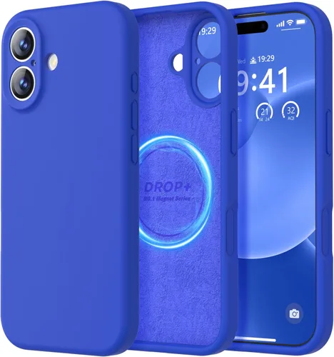 Miniatura 32 de LOVE 3000 Compatible con Funda para iPhone 15, [Cámara de Cobertura Completa de Silicona Suave] [Protección contra Caídas de 8 pies], Forro de Negro