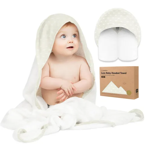 Miniatura 51 de KeaBabies Toalla de bebé con capucha para recién nacido, viscosa derivada de bambú, toallas de baño grandes con capucha para niños, niñas, niños