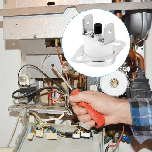 Miniatura 6 de 2 piezas de reemplazo de interruptor de límite, resistente a altas temperaturas 47-22861-01 Interruptor de límite de horno enrollable compatible