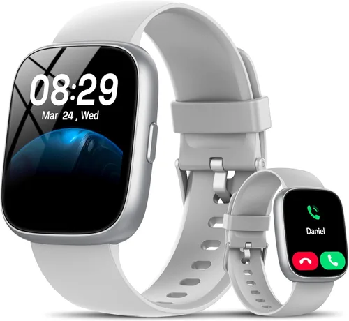 Miniatura 12 de Reloj inteligente para mujer con Alexa integrado, pantalla táctil HD de 1.83 pulgadas, rastreador de actividad física con llamadas Bluetooth
