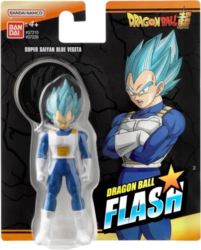 Miniatura 2 de Dragon Ball Flash Series Super Saiyan Blue Vegeta 4 pulgadas de alto SS Blue Vegeta Figura de acción La mercancía de Dragon Ball Super Anime