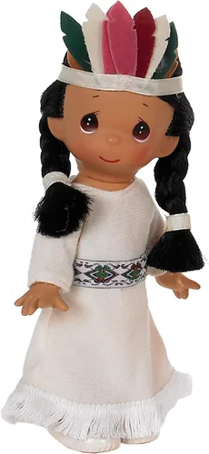 The Doll Maker Precious Moments Muñecas, Linda Rick, Ten Little Indians, 10 Little Indians, Muñeca de 7 pulgadas