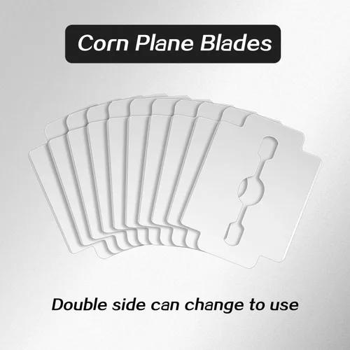 Miniatura 6 de Mudder 120 piezas de cuchillas de repuesto para afeitadora de callos planos de maíz, cuchillas de acero inoxidable, herramienta para el cuidado