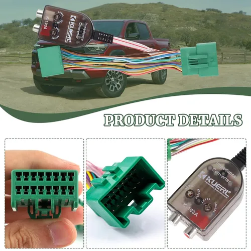 Miniatura 3 de Sistema de radio de coche original agregado arnés adaptador para vehículos GM Chevy Camaro Colorado Silverado GMC Canyon Yukon Sierra 1500 2500HD