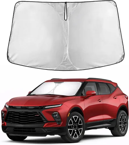 Miniatura 148 de Econour Parasol para parabrisas compatible con Honda Civic 2016-2021, protector de parasol plegable para ventana, bloquea los rayos UV y mantiene tu
