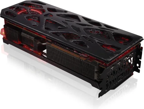 Miniatura 7 de PowerColor Placa trasera intercambiable Devil Skin - Generativa (para Red Devil 7000 Series)