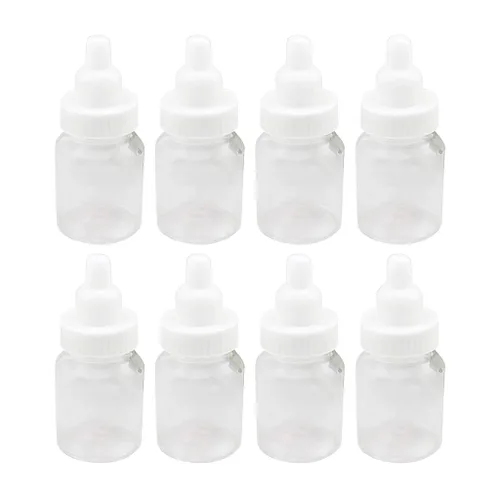 Miniatura 5 de Baby Shower Favor - Paquete de 36 mini botellas de leche para regalo de fiesta, cajas de 1.5 x 3.5 pulgadas, tarro de dulces para baby shower (azul)