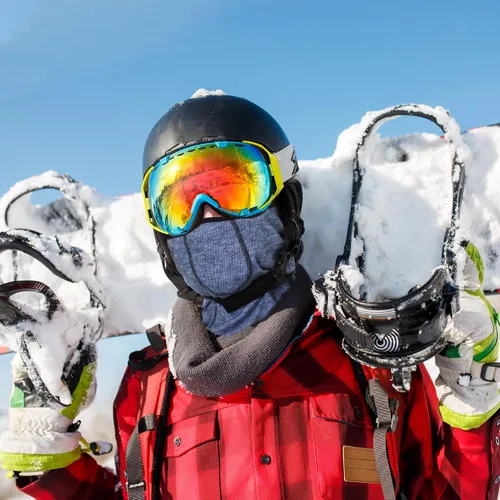Miniatura 6 de Pasamontañas de esquí, máscara facial cálida para clima frío, invierno, esquí, snowboard, motociclismo, pesca en hielo, hombres