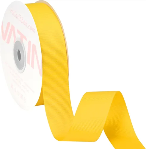 Miniatura 156 de Vatin - Rollo de cinta de grogrén, rollos de 25-50 yardas, perfecto para decoración de bodas, coronas, baby showers, envolturas de paquete de regalo