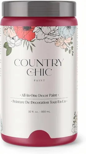 Miniatura 34 de Country Chic Pintura todo en uno estilo tiza para muebles, gabinetes, decoración del hogar, ecológica, acabado mate, imprimación incorporada y capa