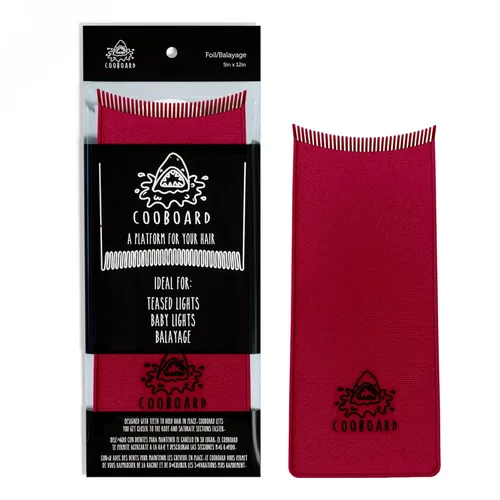 Miniatura 11 de Auténtica tabla de balayage Cooboard con dientes, paleta de resaltado original de The Maker of Hair Highlighting Kit Fácil de limpiar, resistente