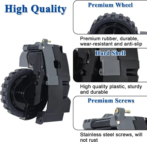 Miniatura 3 de ilovelife Par de módulos de rueda izquierda para iRobot Roomba Serie I&E I7 I7+ I8 I8+ I6 I6+ I4 I3 I3+ J7 E5 E6 E7 Series Aspiradora