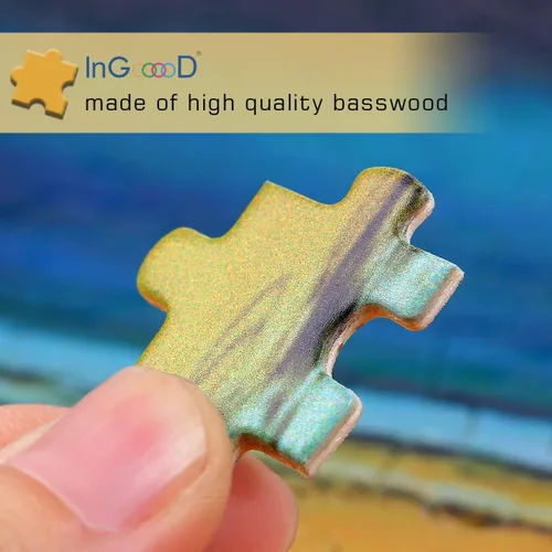 Miniatura 4 de Ingooood - Rompecabezas de 1000 piezas para adultos- Serie tranquila juguetes de entretenimiento para adultos, graduación especial o regalo