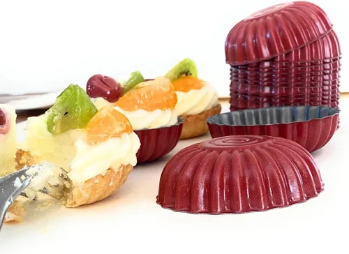 Miniatura 7 de Mini Molde para Tartas en Forma de Corazón - Juego de 20 Batticuori Cuore Tartelette para Hornear - Molde para Tartas con Recubrimiento