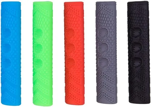 Miniatura 5 de BESPORTBLE Funda de silicona para frenos de bicicleta, 4 unidades, color azul, ergonómica, palanca de freno, funda antideslizante para carretera