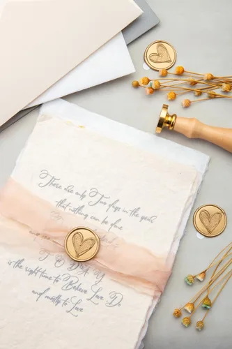 Miniatura 7 de 50 calcomanías de sello de cera de oro antiguo esmerilado de corazón para bodas, cumpleaños, baby shower, Acción de Gracias, invitación, negocio