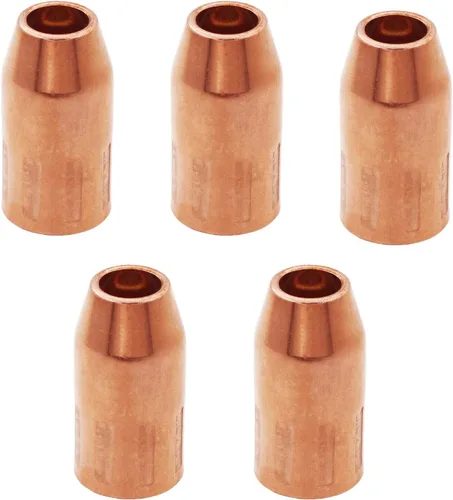 Miniatura 4 de VNS50F Mig Boquilla para velocidad Flush 1/2 pulgada Fijo Roscado Ajuste Tweco Fusion 140 180 220 250 Mig pistola (2 piezas)