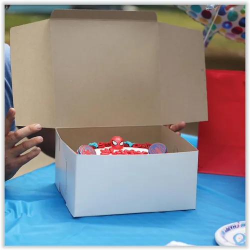 Miniatura 2 de Southern Champion Tray Cajas de panadería blancas estándar 6X4-1/2X2-3/4, 250