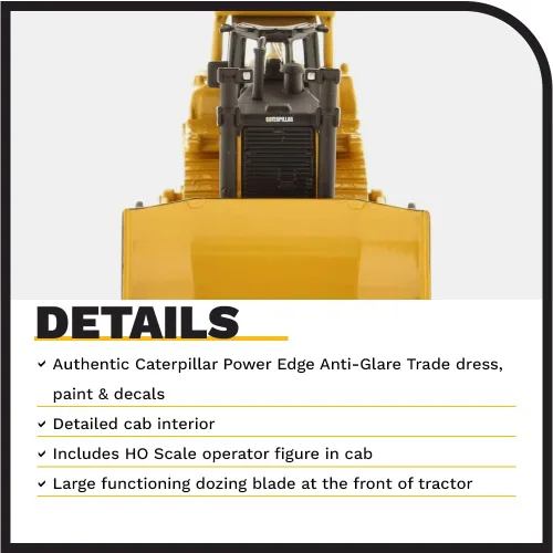 Miniatura 4 de Diecast Masters Caterpillar D9T Tipo de pista Tractor Serie HO Vehículo