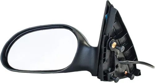 Dependable Direct Espejo de puerta lateral con textura no calefactable, no plegable, funciona con energía para el lado del conductor, compatible con