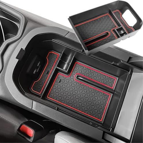Miniatura 5 de TACORBO Organizador de Consola Central Compatible con Toyota RAV4 2019 2021 2020 2022 2023 2024 2025 y 2021-2024 2025 RAV4 Prime Accesorios, Bandeja