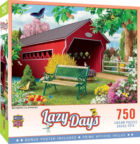 Miniatura 14 de MasterPieces Rompecabezas de 750 piezas para adultos, familia o jóvenes, A Farm's Alive - 18 x 24 pulgadas