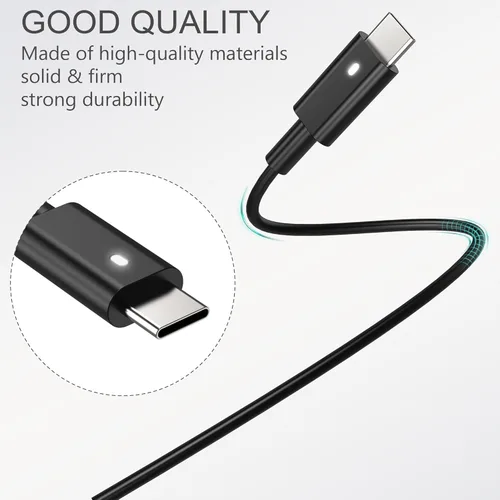 Miniatura 5 de Cargador de laptop USB C de 90 W para Dell XPS 13, Precision 3540, Latitude 3400, 3500, 5289, 5400, 5280, 5480, 5300, 2 en 1, 7400 2 en 1, 7300