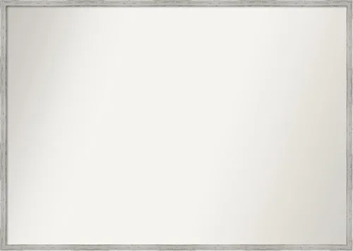 Miniatura 199 de Amanti Art Espejo de baño blanco para sobre el fregadero, 32 x 45 pulgadas, espejo de tocador rectangular blanco esbelto, marco de madera moderno