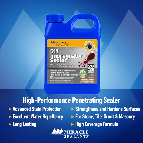 Miniatura 2 de Miracle Sealants - Sellador impregnante y penetrante, un cuarto de galón 511QT6 511