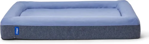Miniatura 6 de Casper Cama para perro, espuma viscoelástica de felpa, pequeña, color azul