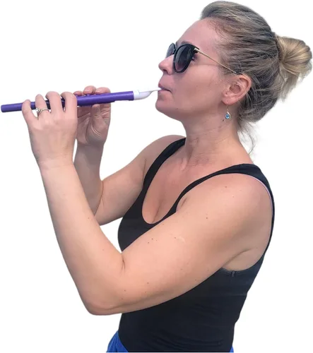 Miniatura 4 de Flautas de plástico de colores surtidos (11 pulgadas) 6 agujeros. Grabadoras de viento musicales, instrumento de sonido para niños, juguete para 24