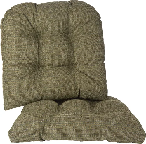 Miniatura 127 de Klear Vu Gripper Overstuffed - Cojines universales antideslizantes para silla de comedor para decoración de cocina o uso de oficina, almohadilla